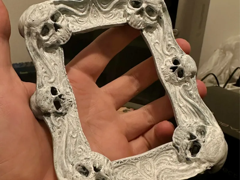 Skull Wall Frame Mini/Gothic/ Bilderrahmen Schädel