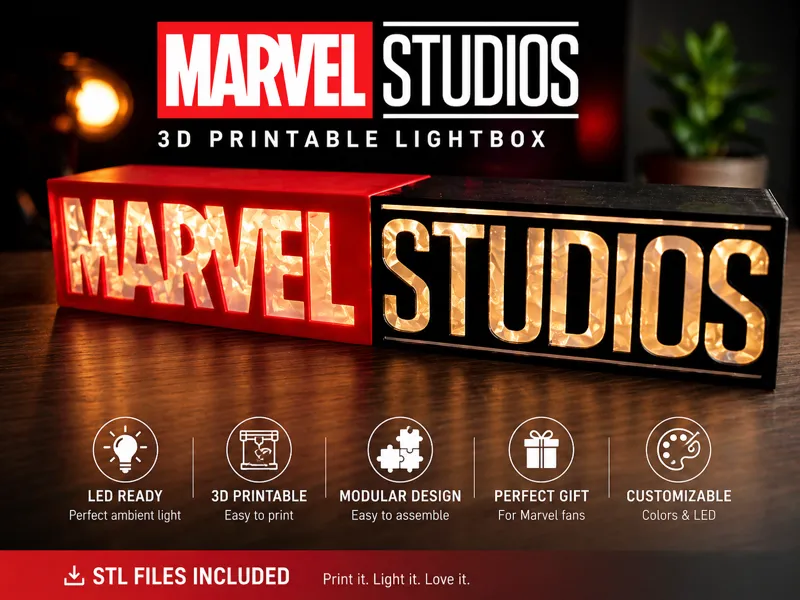 Marvel Studio - Lamp NO AMS