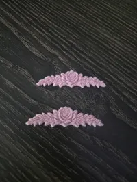 Front Floral Accent Inserts