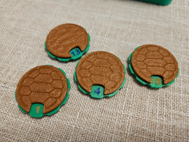 MTG - TMNT - Universal Ratcheting Spin Counter