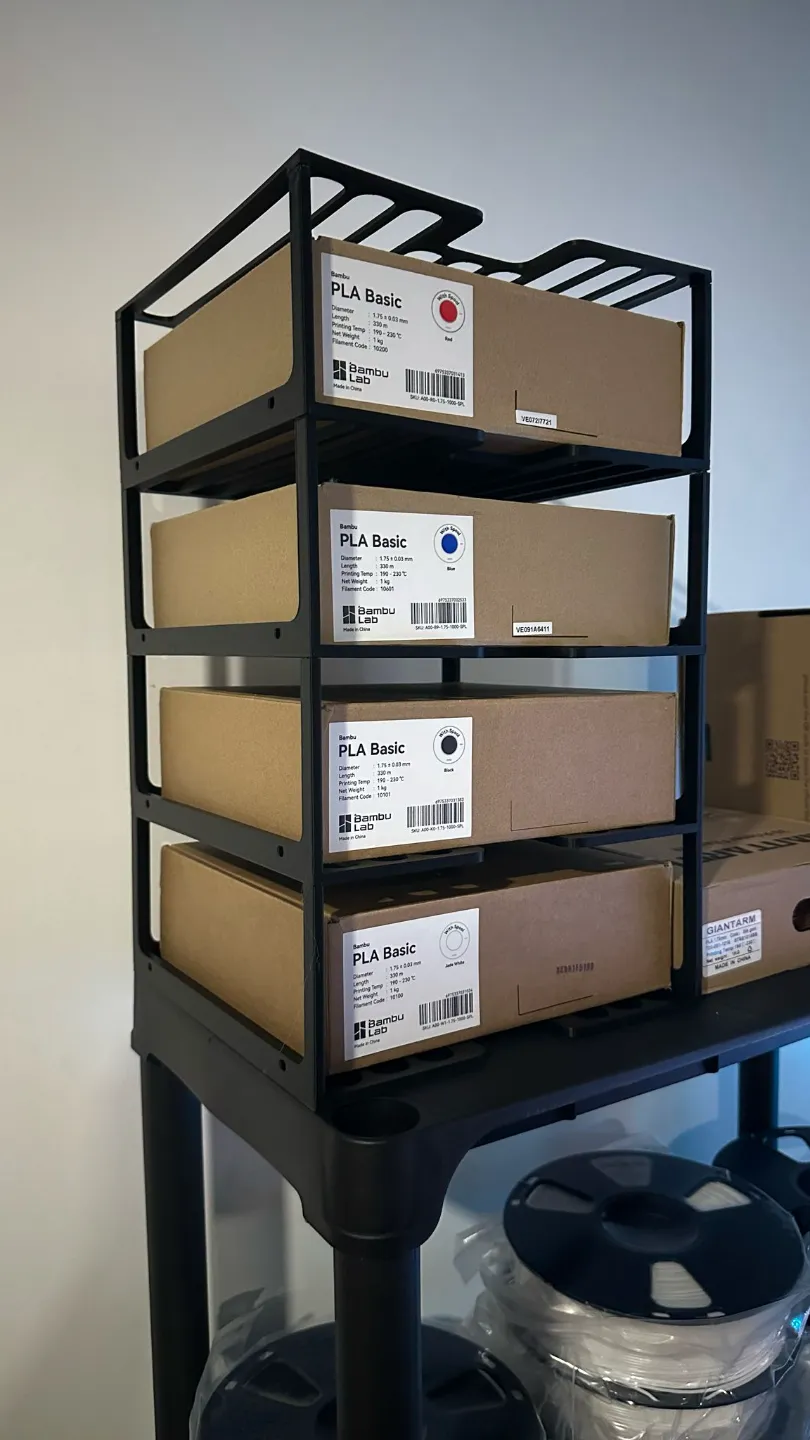 Modular Filament Box Rack System - Free 3D Print Model - MakerWorld