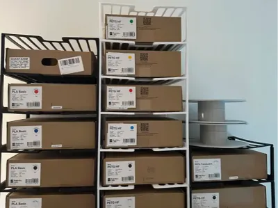 Modular Filament Box Rack System