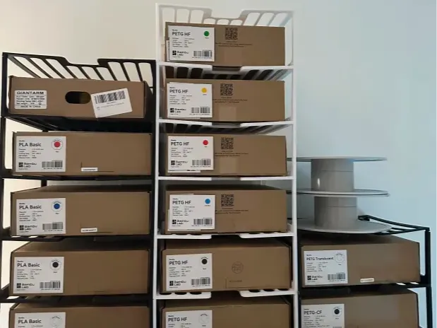 Modular Filament Box Rack System