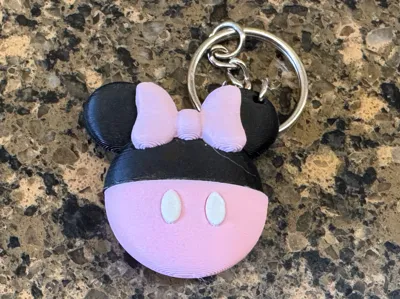 Minnie Mouse Keychain