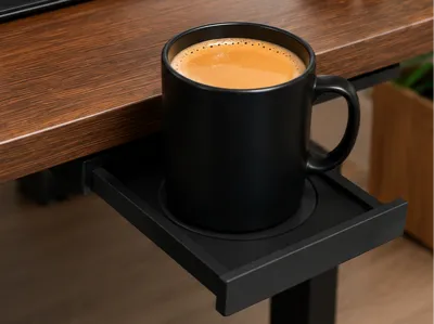 Desk Mounted Cup Holder