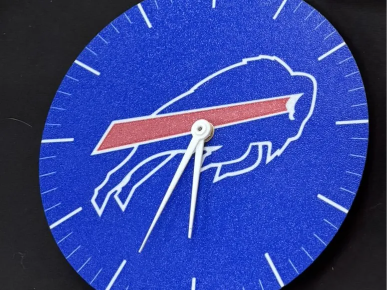 Buffalo Bills Clock