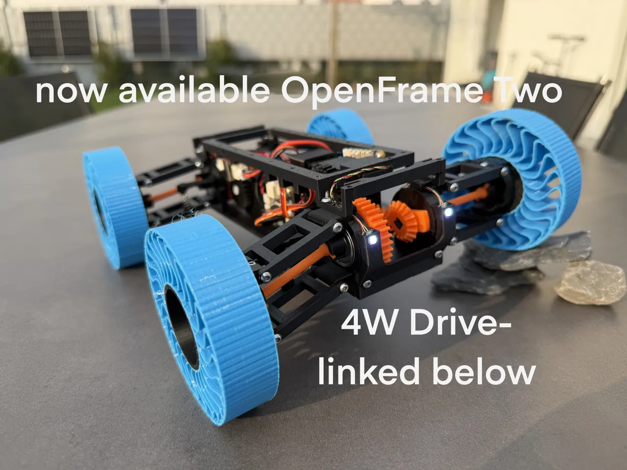 Cyberbrick OpenFrame One Rc car view 3