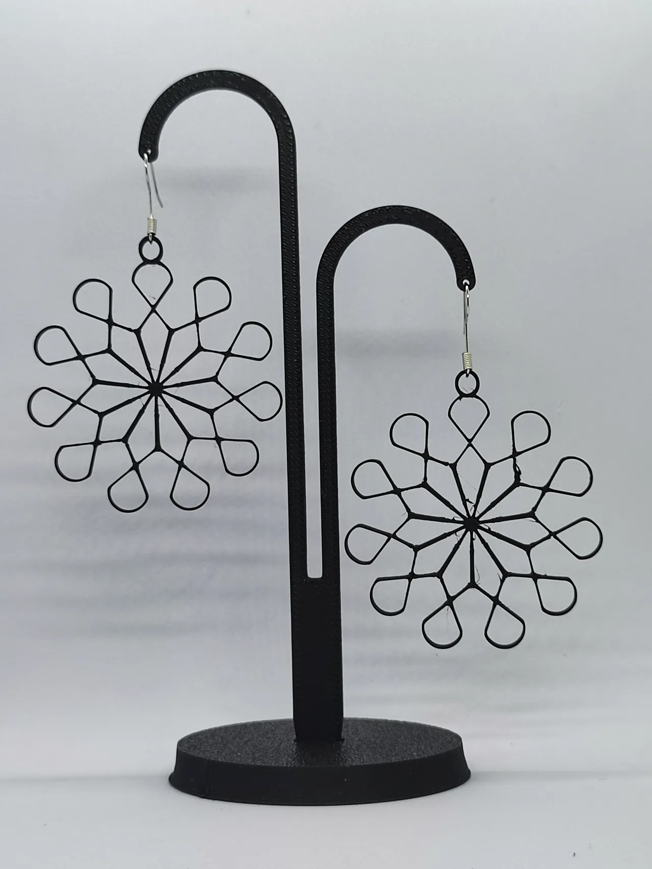 Pendientes Flor de Hielo view 3