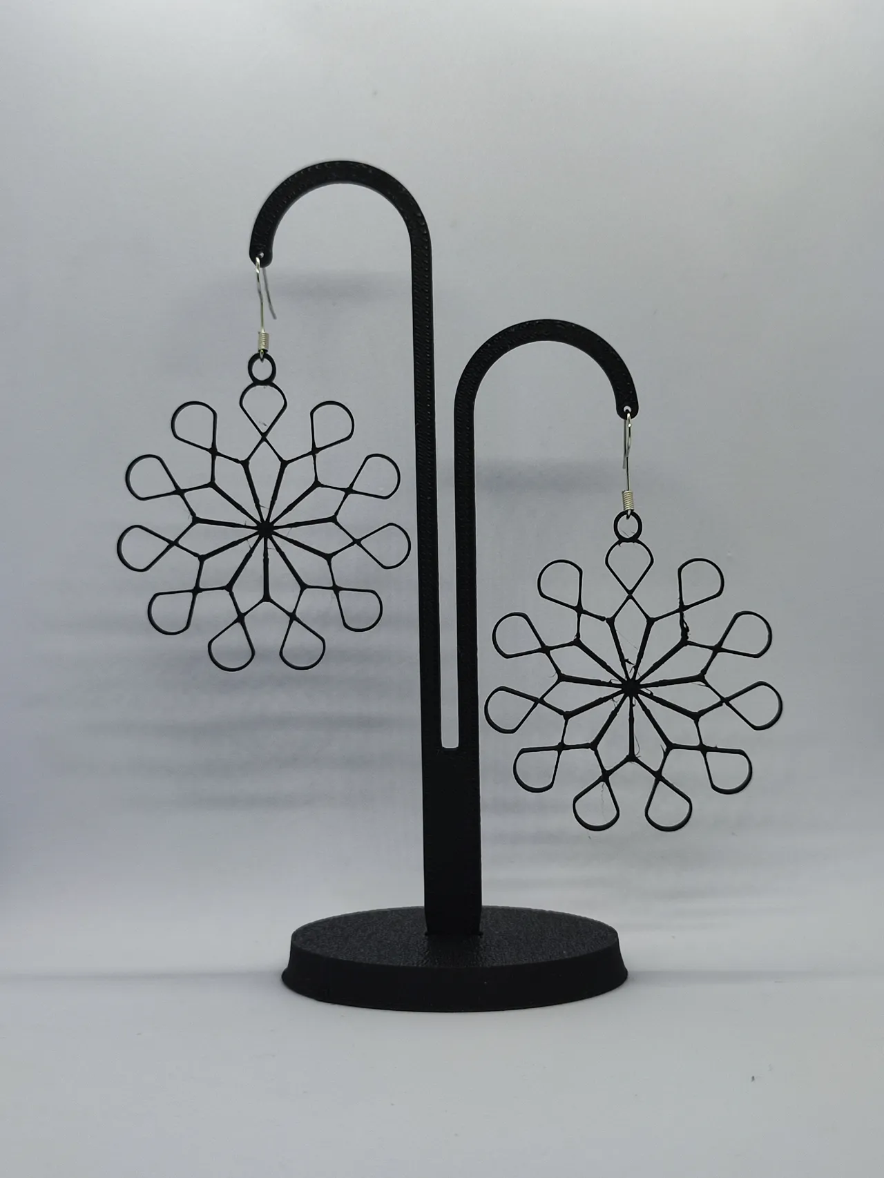 Pendientes Flor de Hielo view 2