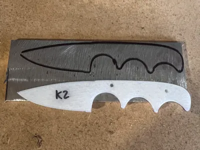 Knife Template #2