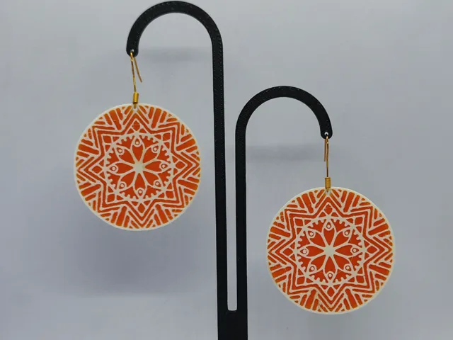 Aretes Luz Mandálica