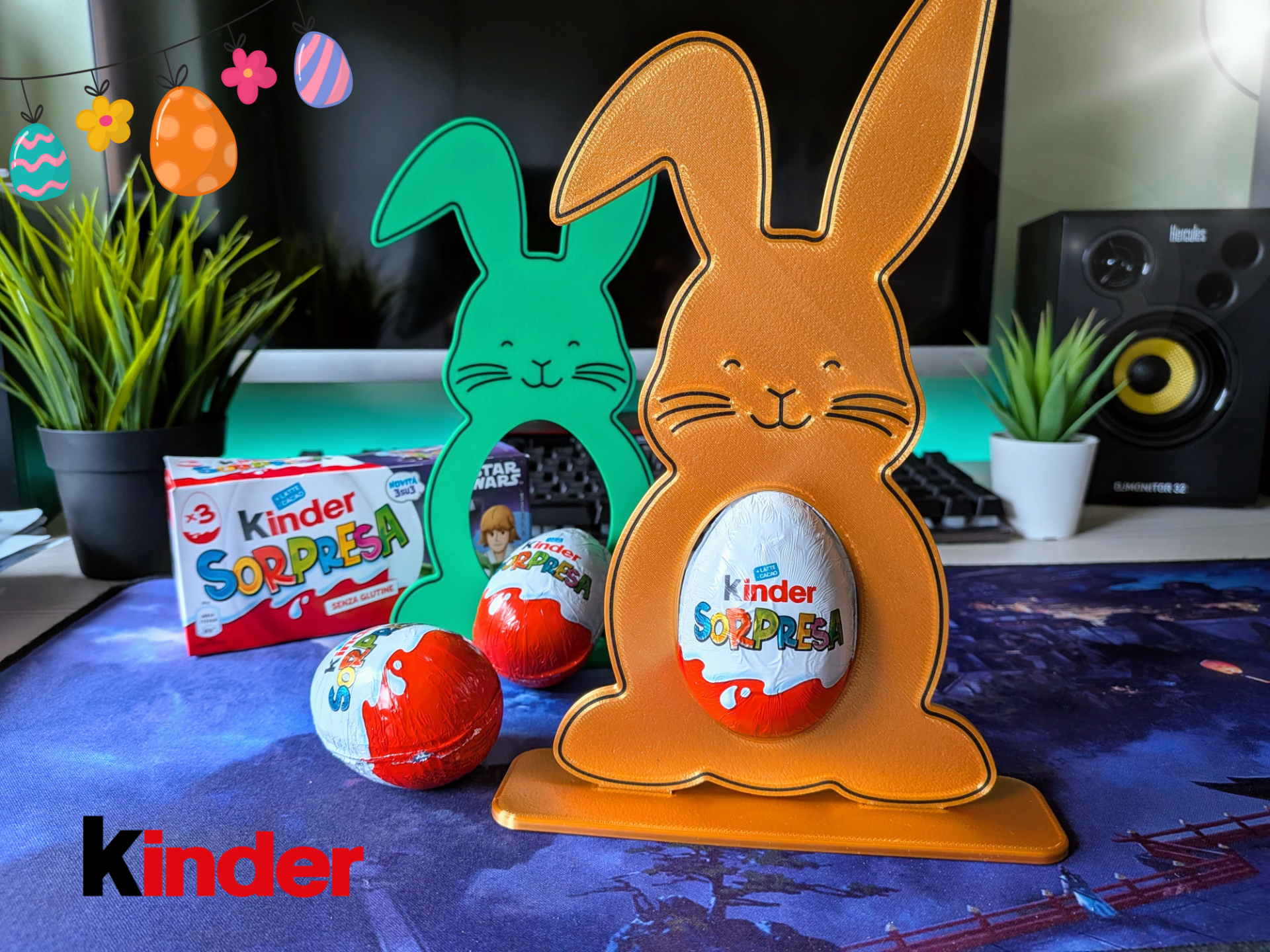 Easter bunny Kinder surprise