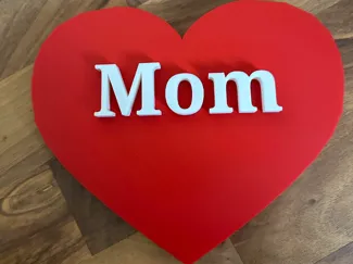 Mother's Day Heart