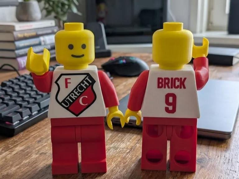 Grosser Brick Man - FC Utrecht - 20cm
