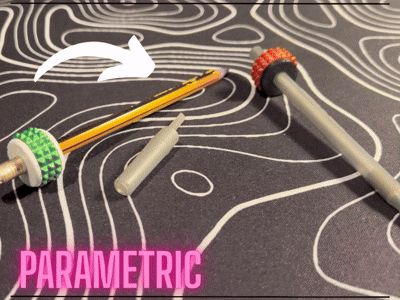 Cool Pen/Pencil Fidget Spinner for School Boredom