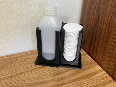Plate Cleaning Supply Organizer