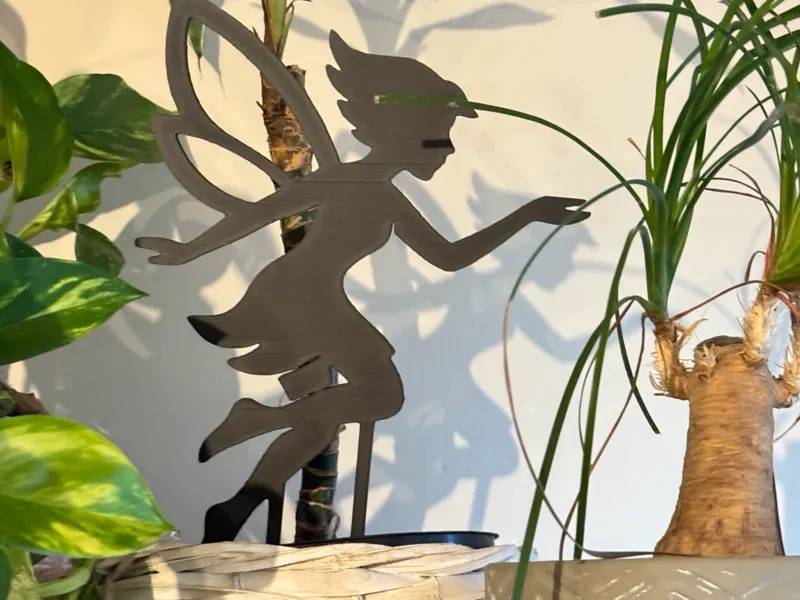 plant trellis, support, fairy and magic style
