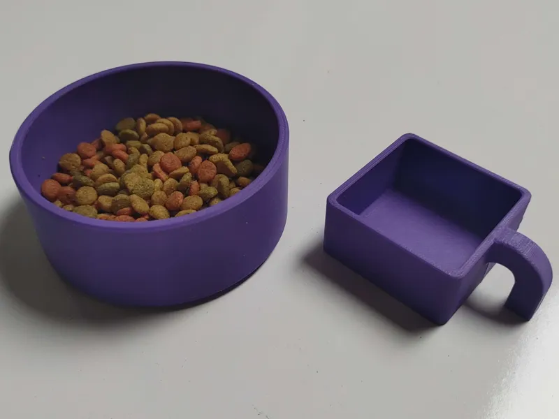 Pet Bowl and Scoop