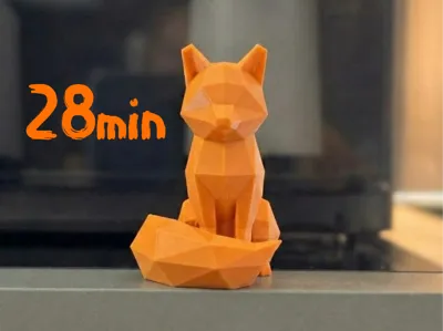 The Poly-Fox: Smart, Cute & Geometric