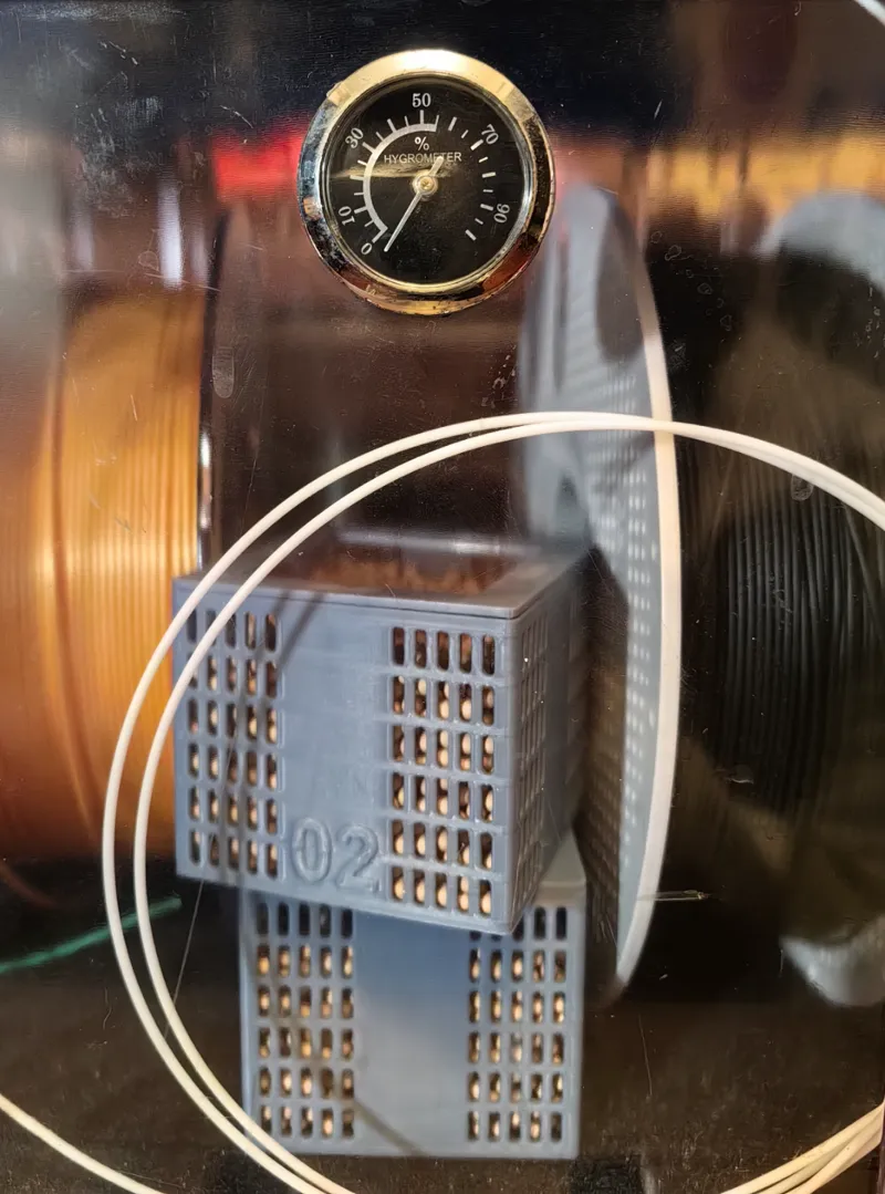 Dry Box with Embedded Magnet and Acrylic 透明磁吸干燥盒