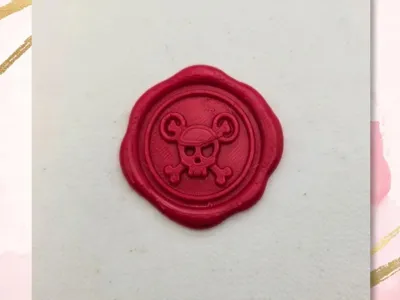 Pirate Mickey Inspired Magnet