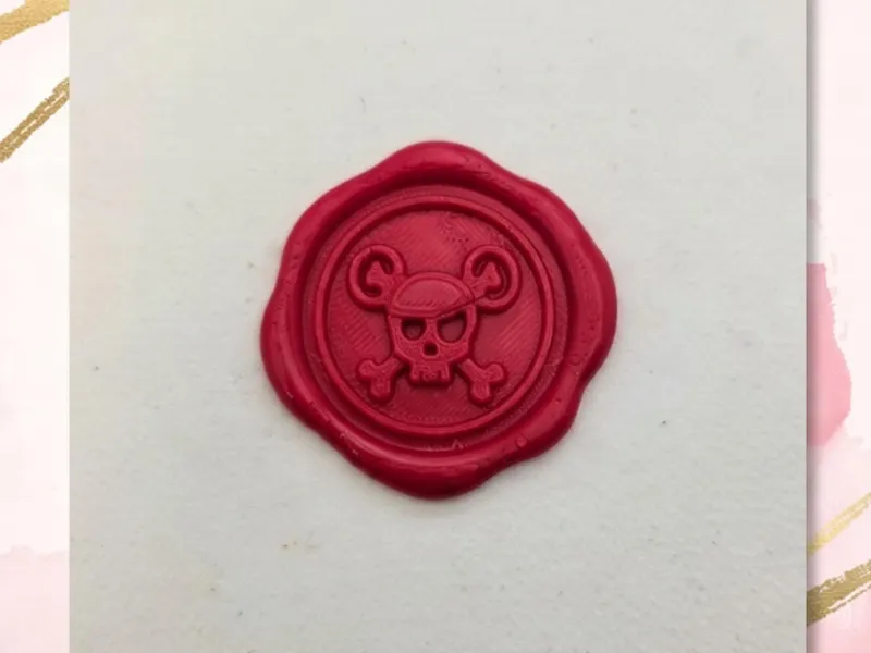 Pirate Mickey Inspired Magnet