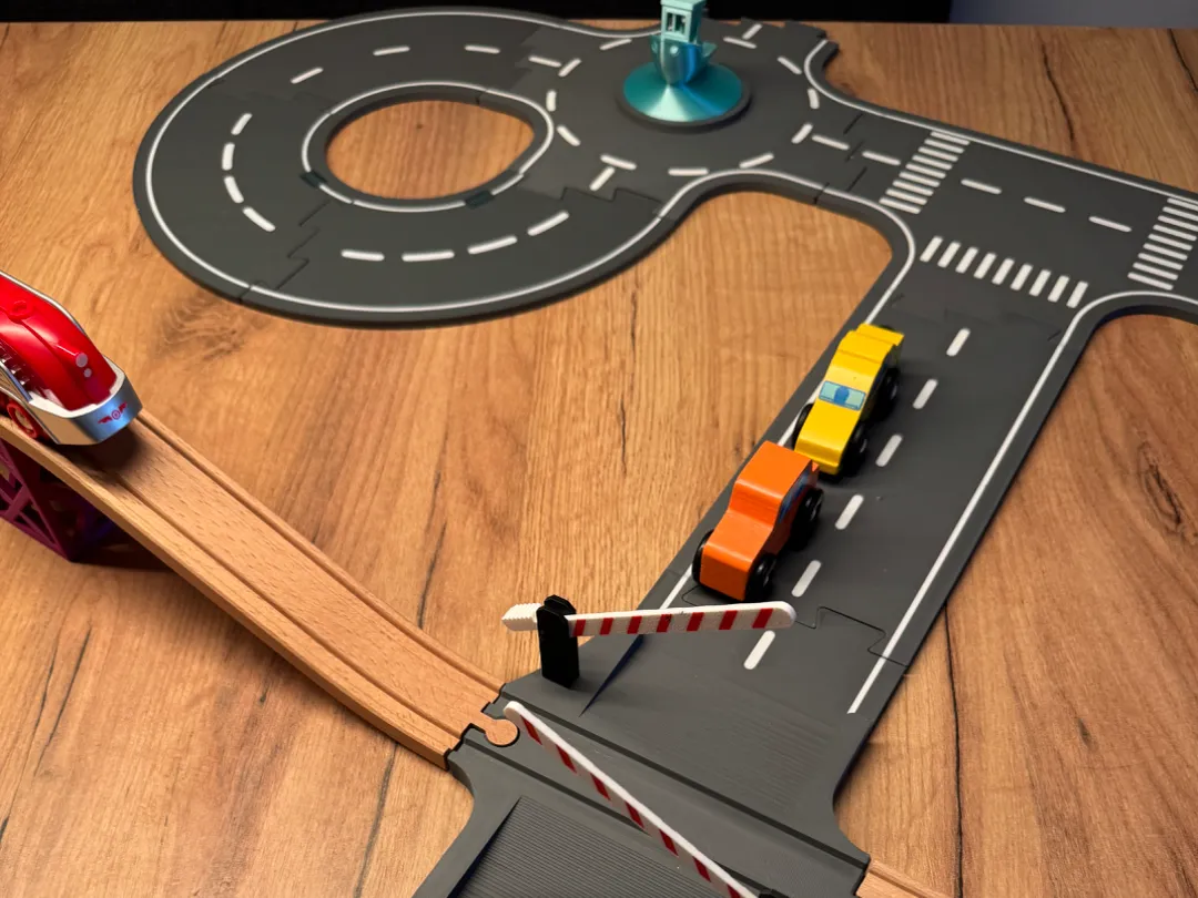 Modular Road System (BRIO / LILLABO Compatible) - Free 3D Print Model ...