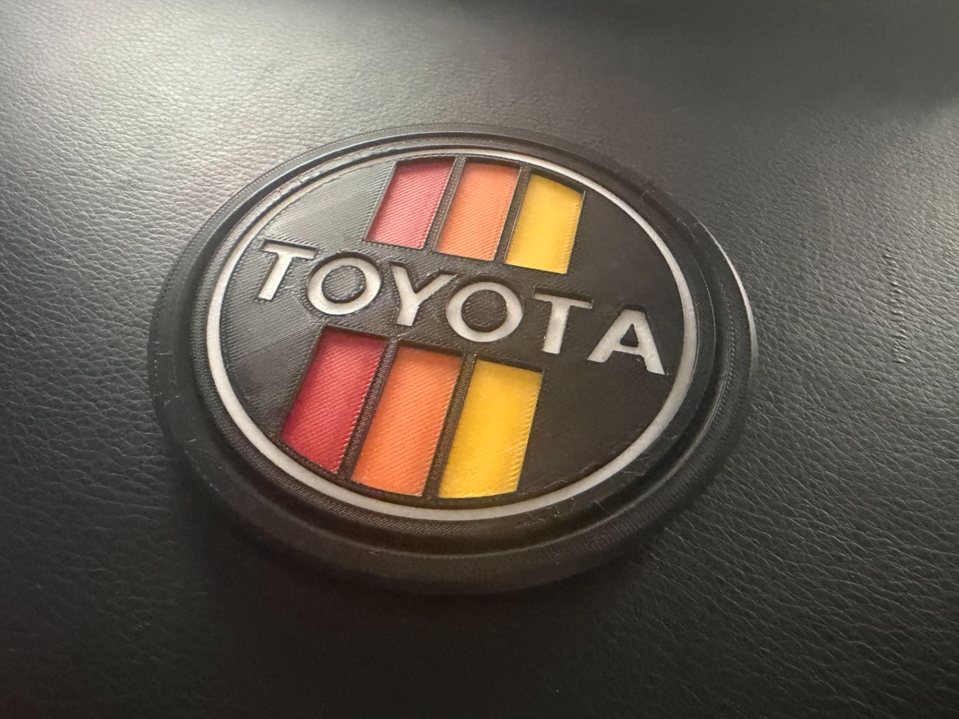 Vintage Toyota Emblem Coaster NO AMS