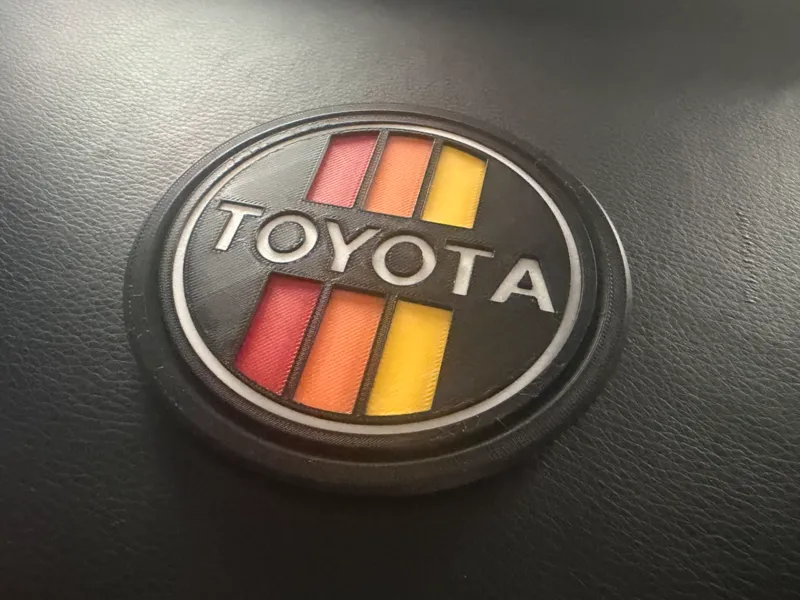 Vintage Toyota Emblem Coaster NO AMS