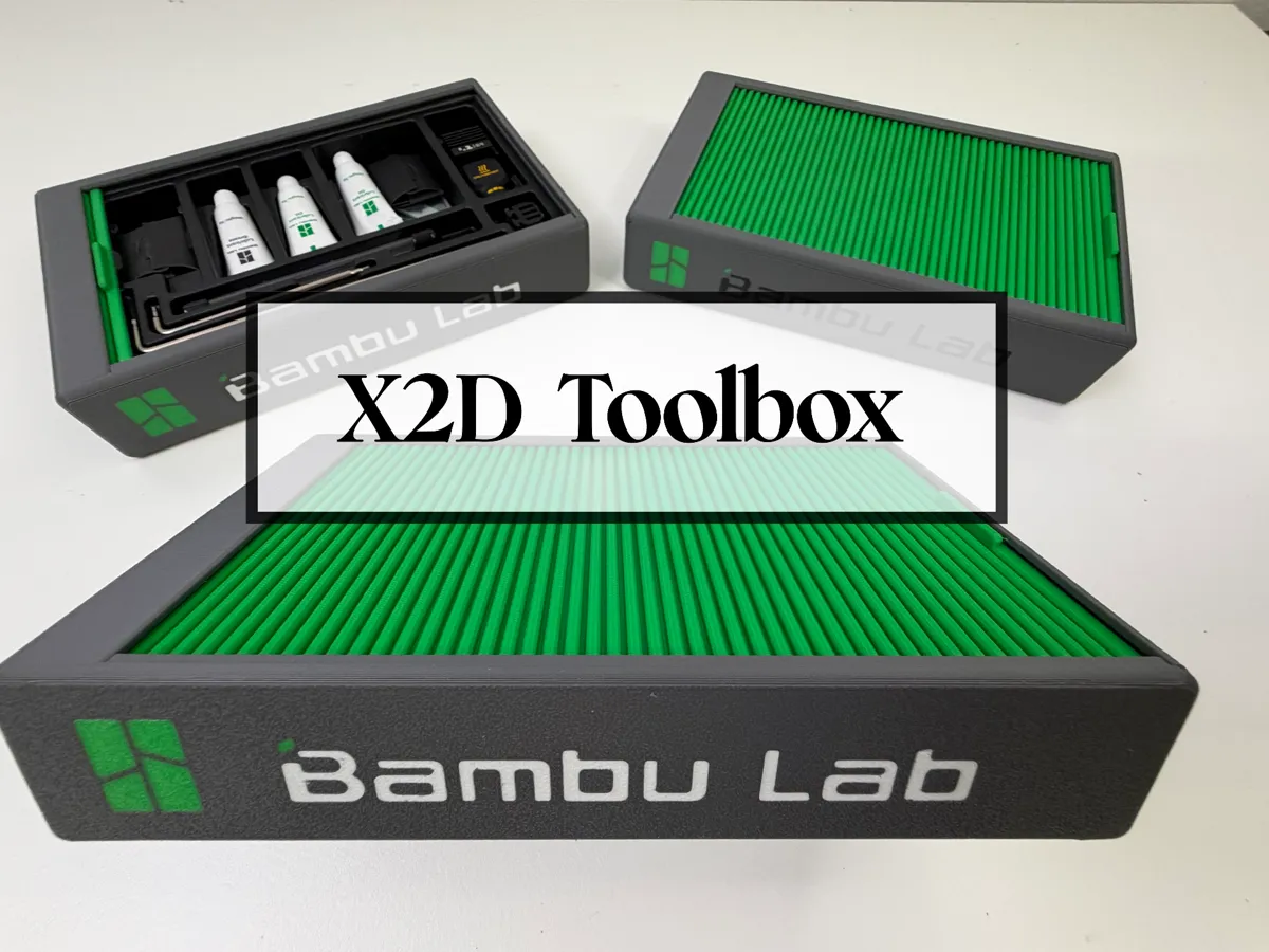 Bambu lab X2D Tool Box - Free 3D Print Model - MakerWorld