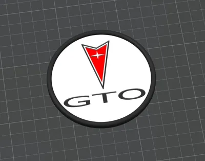Pontiac GTO coaster