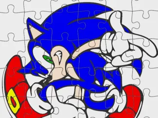 Puzzle 48 pièces - Sonic