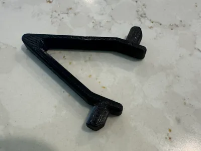 Aluminum Pool Brush Handle retaining clip