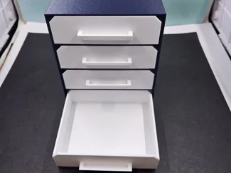 Small Parts Storage Drawer (4-Tray)