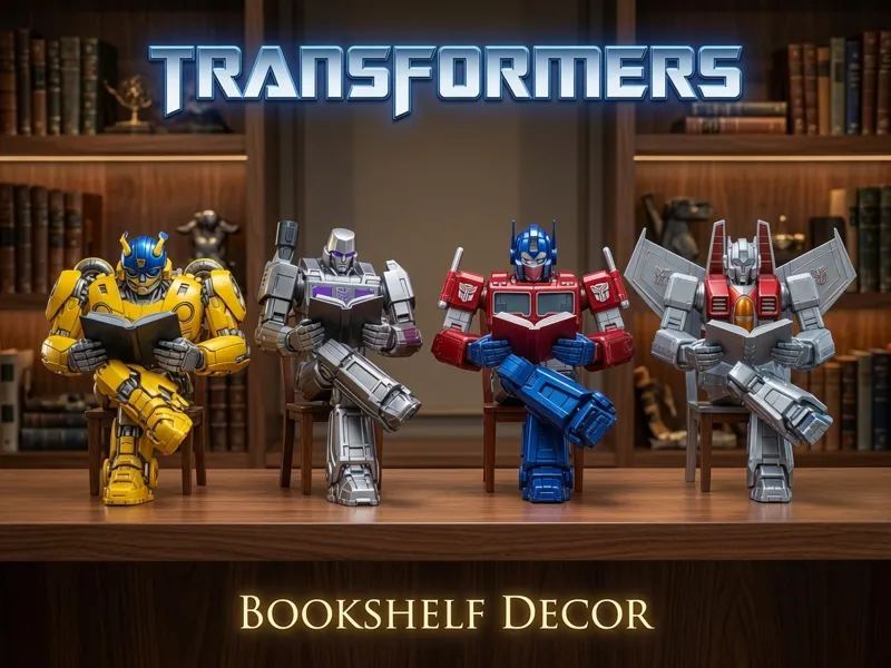 Transformers Bookshelf Decors 