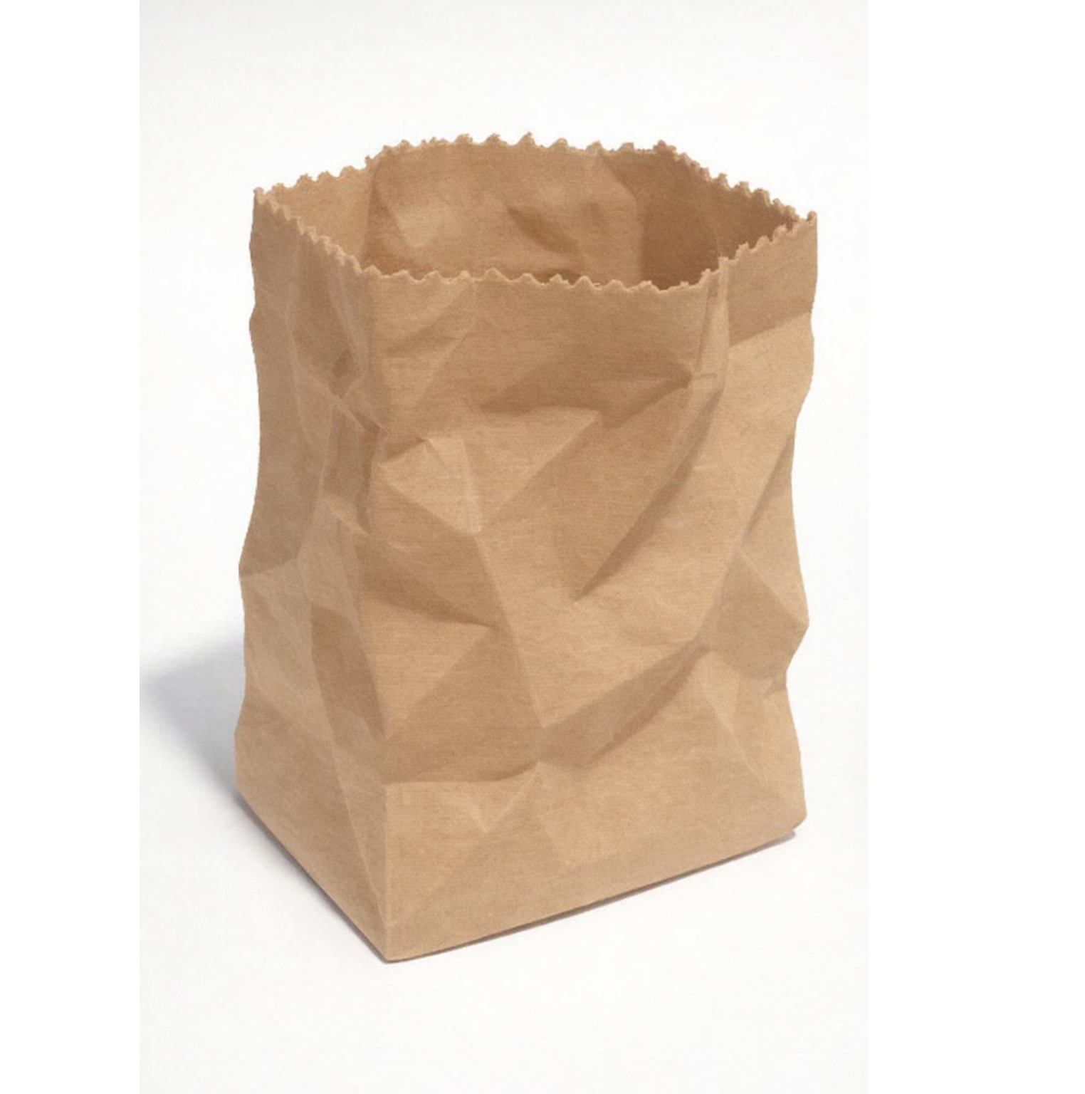 Miniatura 2 do modelo 3D Crumpled Paper Bag Pen Holder - Desk Organizer
