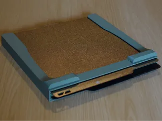 Ikea Bror Build Plate Holder - A1/P1/P2/X1