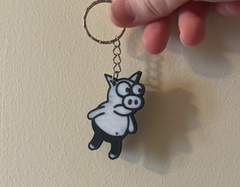 Diary of a Wimpy Kid - The Pig Keychain