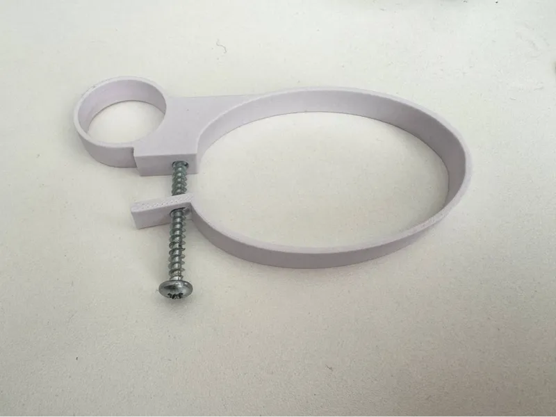 Flexible pipe clamp