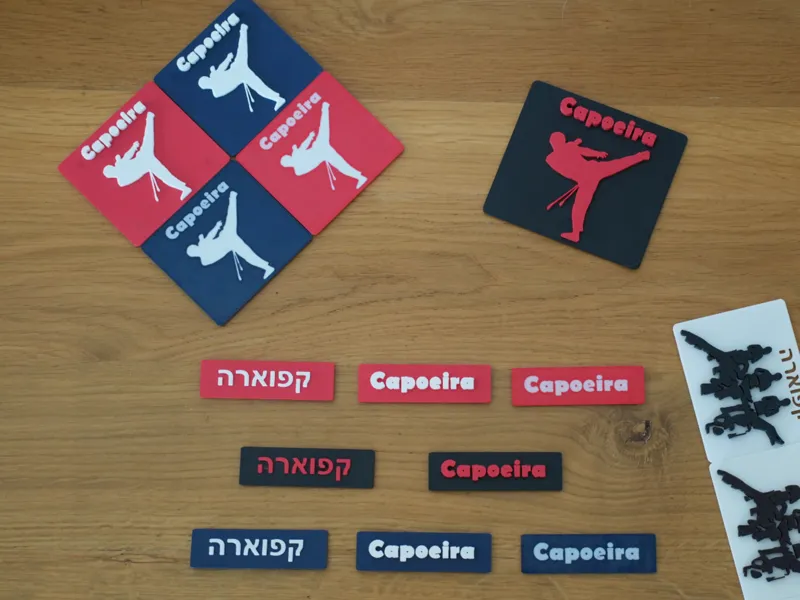 Capoeira Martelo Wall Art – Multi Color Edition