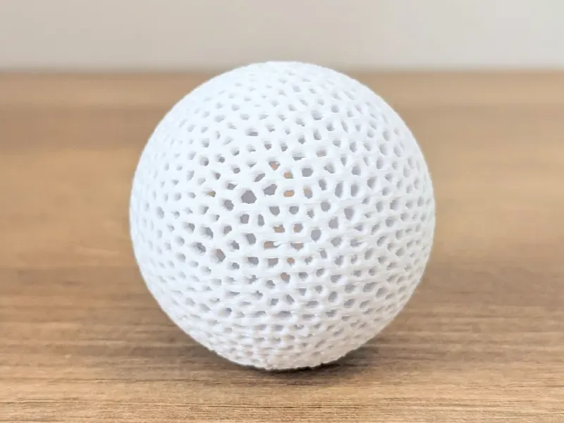 Airless Ping Pong Ball