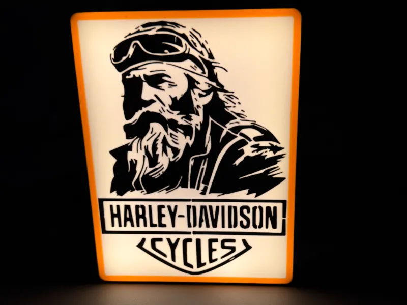 Harley Davidson Old Man