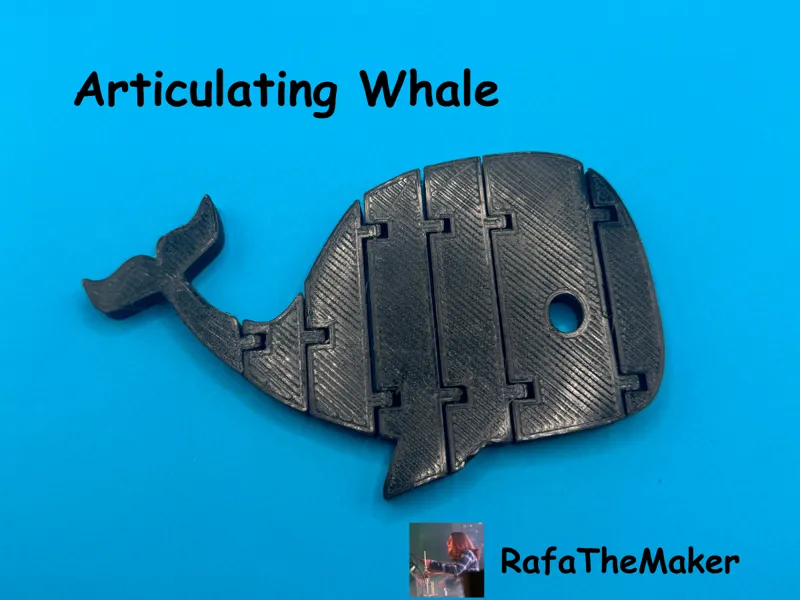 Articulating whale - Print/place No Supports