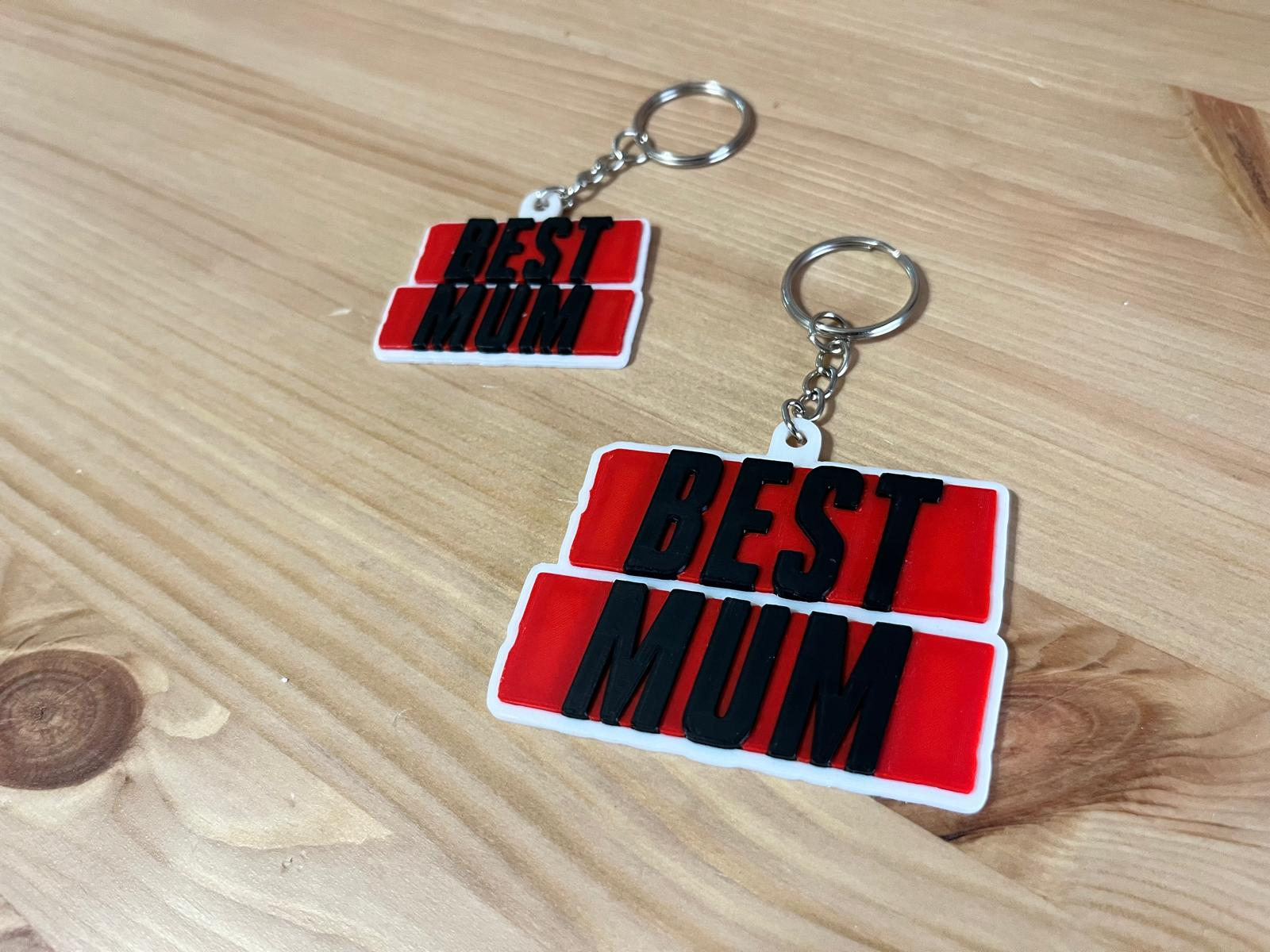 Llavero a la mejor madre - BEST MUM