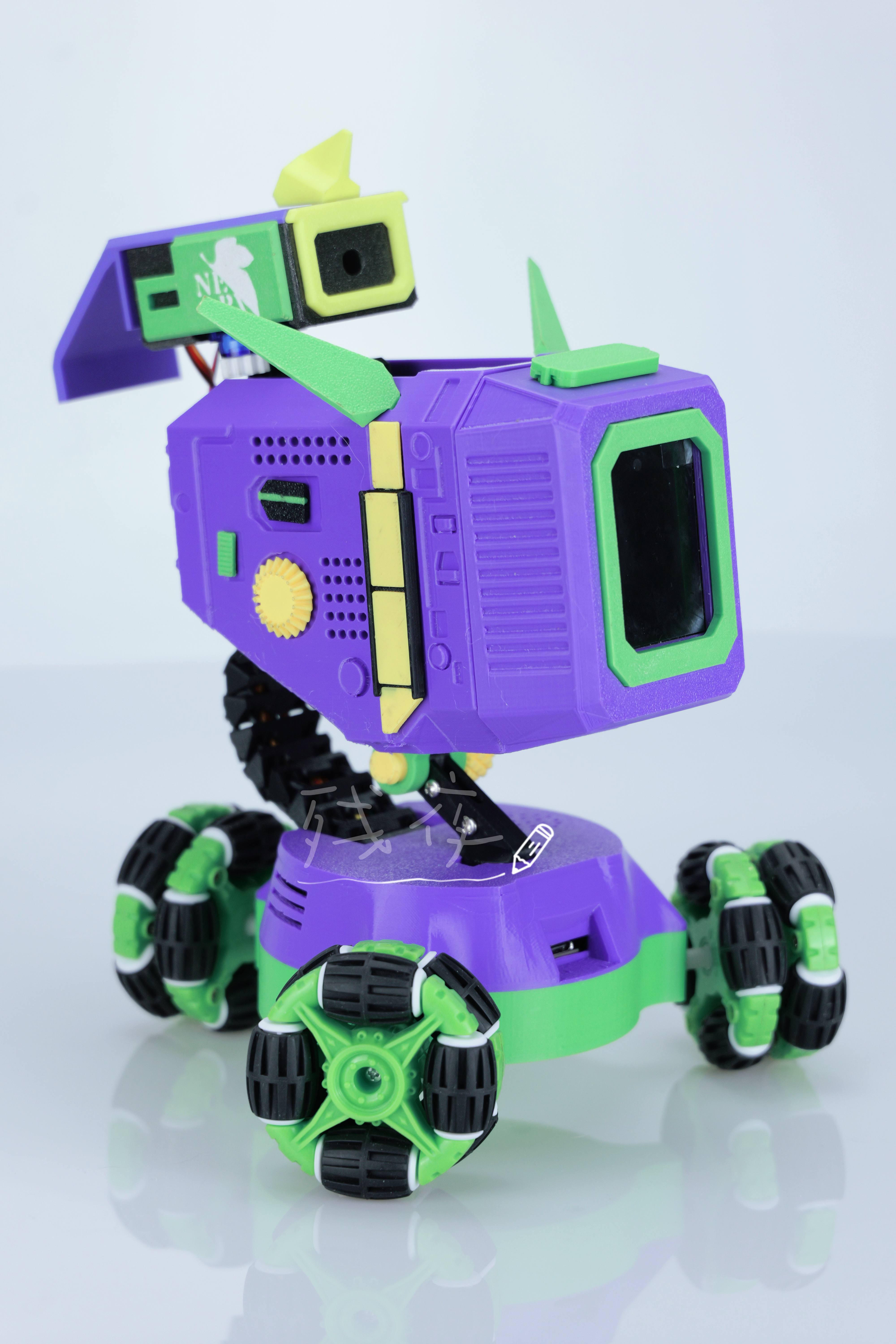 Miniatura 4 do modelo 3D 小智小车合集