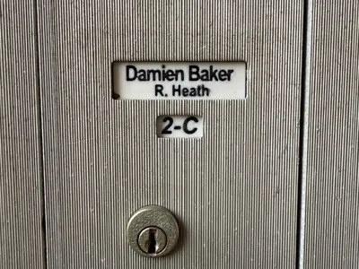 Mailbox Name Tag