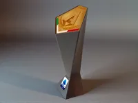 Single body for trophy and base
