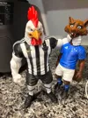 mascot with 25 cm multicolor
