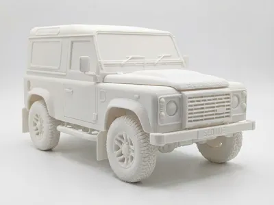 3Dプリント ランドローバーディフェンダー冷蔵庫仕切り - 無料3Dモデル