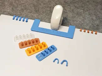 活页装订夹（三种尺寸） Binder clips for hole-punched paper
